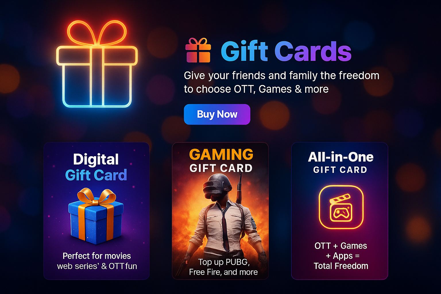 More Gift Cards
